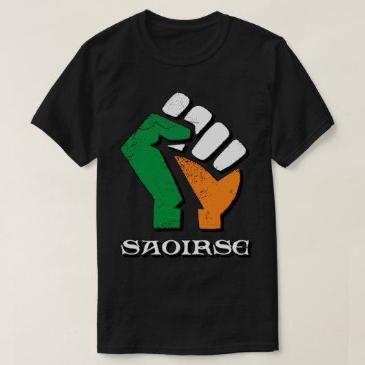 Saoirse - Ierland - Iers - Fenian T-shirt (Design voorkant)