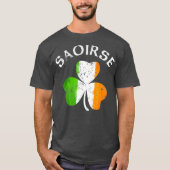 Saoirse Name Gift Lucky Irish Pride T-shirt (Voorkant)