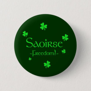 Saoirse! Ronde Button 5,7 Cm
