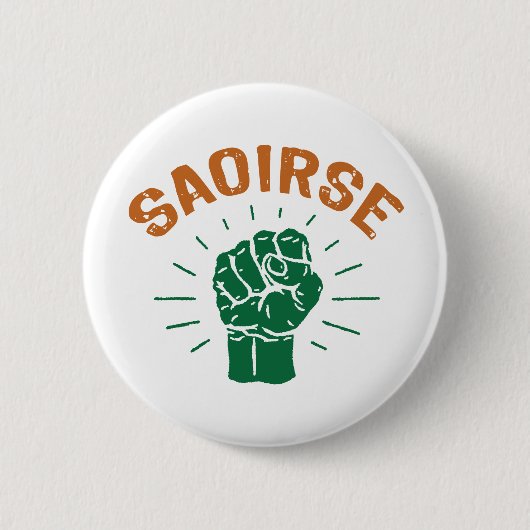 Saoirse Ronde Button 5,7 Cm (Voorkant)