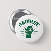 Saoirse Ronde Button 5,7 Cm (Voorkant /achterkant)