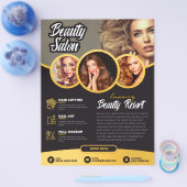 SAON FLYER ONTWERP | BESTE SALON FLYER (Enkel)