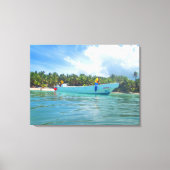 SAONA ISLAND #2 OP CANVAS 20 "x 16" Afdruk (Voorkant)