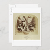 Saonras, een Aboriginal Tribe uit Saugor, midden Briefkaart (Voorkant / Achterkant)