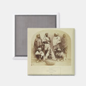 Saonras, een Aboriginal Tribe uit Saugor, midden Magneet (Voorkant / Achterkant)