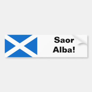 Saor Alba Bumpersticker