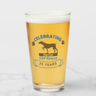 SAP 25e Jubileum Amerikaanse pint Glas