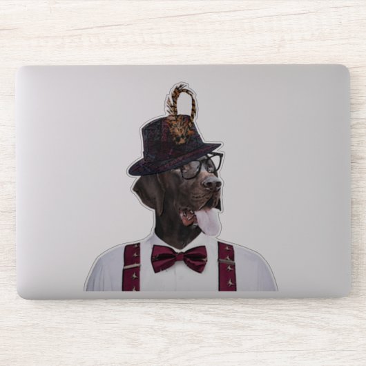 (SAP) Deutsch Kurzhaar Sticker (Computer)