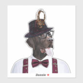 (SAP) Deutsch Kurzhaar Sticker (Vel)