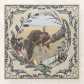 SAP, een jagers partner in het veld Glazen Onderzetter (Voorkant)