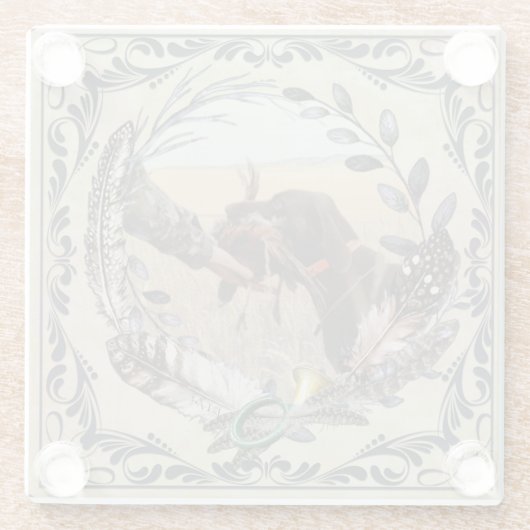 SAP, een jagers partner in het veld Glazen Onderzetter (Achterkant)