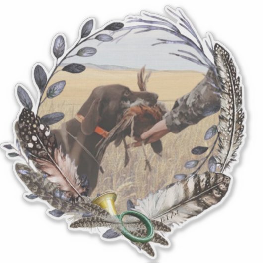 SAP, een jagers partner in het veld Sticker (Voorkant)