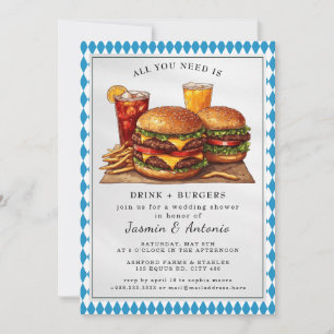 Sap- en hamburgeraanbieding kaart