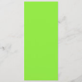 Sap gezondheidsdranken Kiwi-fruitmenu Menu (Achterkant)