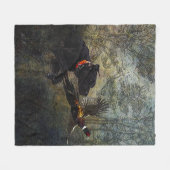 SAP, jacht fazant Fleece Deken (Voorkant (Horizontaal))