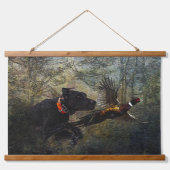 SAP, jacht fazant Hangend Wandkleed (Voorkant)