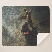 SAP, jacht fazant Sherpa Deken (Voorkant (horizontaal))