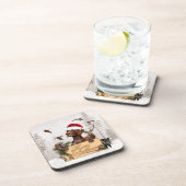 SAP Kerstglas Ornament Bier Onderzetter (Rechterzijde)