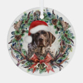 SAP Kerstmis Glas Ornament (Achterkant)