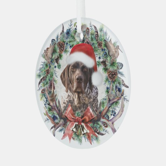 SAP Kerstmis Glas Ornament (Voorkant links)