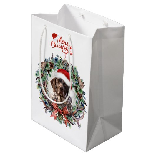 SAP Kerstmis Medium Cadeauzakje (Achterkant Gekanteld)