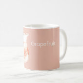 Sap Melon Grapefruit Sappen Koffiemok (Voorkant rechts)