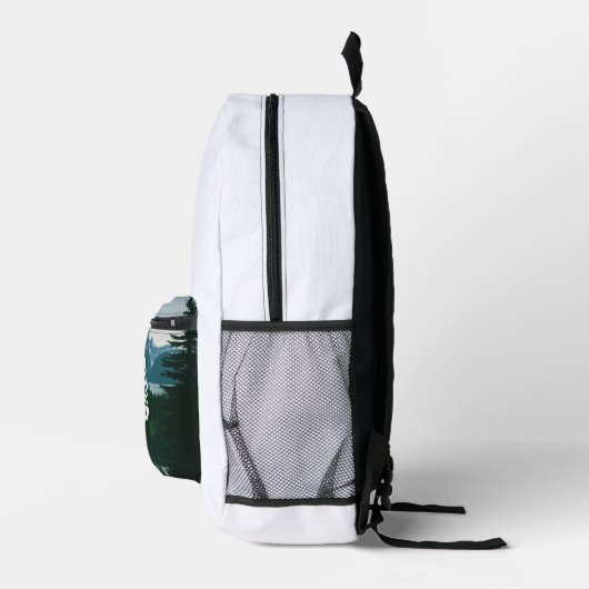 Sap met Urban: Stijl en Praticiteit Bedrukte Rugzak (Rechts)