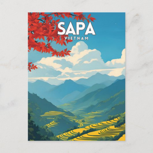 Sapa Briefkaart (Voorkant)