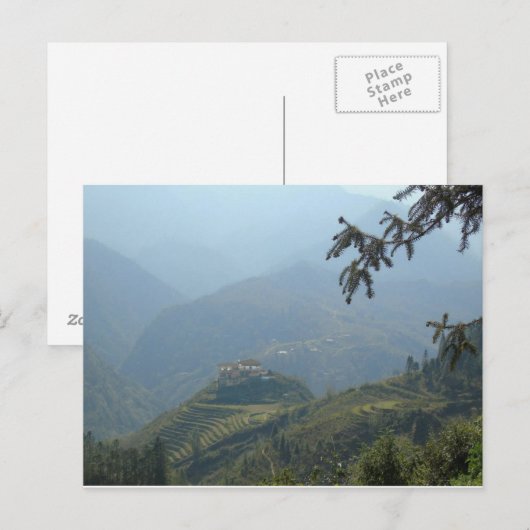 Sapa Briefkaart (Voorkant / Achterkant)