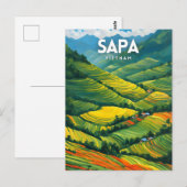 Sapa Vietnam Briefkaart (Voorkant / Achterkant)