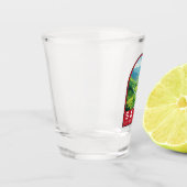 Sapa Vietnam Travel Art Vintage Shot Glas (Links)