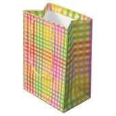 SAPACHTIG STRIPE-inpakpapier Medium Cadeauzakje (Achterkant Gekanteld)