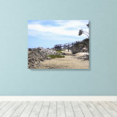 Sapelo Island Beach Canvas Afdruk (Insitu (Houten vloer))