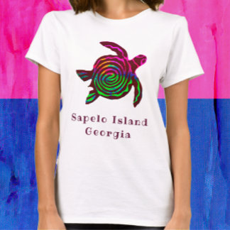 Sapelo Island GA Zee Turtle T-shirt
