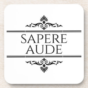 Sapere Aude Bier Onderzetter