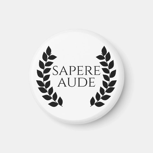 Sapere Aude Magneet (Voorkant)