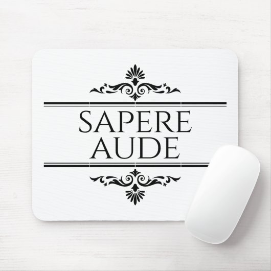 Sapere Aude Muismat (Met muis)