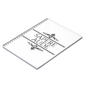 Sapere Aude Notitieboek (Linkerzijde)