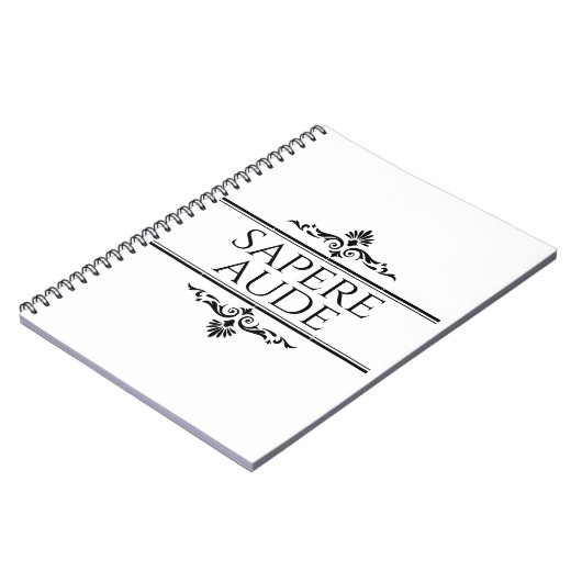Sapere Aude Notitieboek (Linkerzijde)