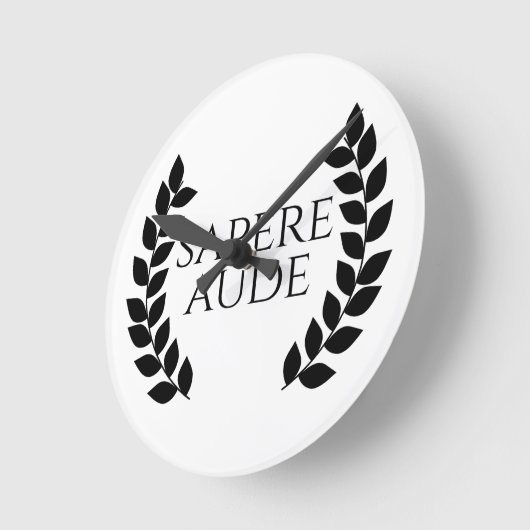 Sapere Aude Ronde Klok (Hoek)