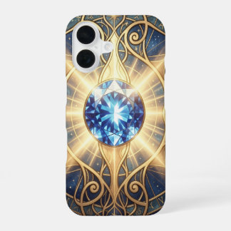 Saphir – Der Stein der Wahrheit und Weisheit´2 iPhone 16 Hoesje