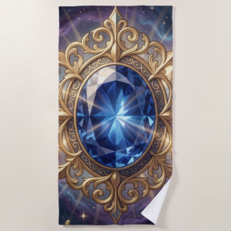 Saphir – Der Stein der Wahrheit und Weisheit´6 Strandlaken