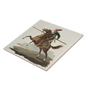 Saphir, uit de "Costumes of the Various Nations",  Tegeltje (Zijkant)