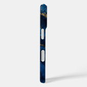 Saphir Velours Luxe Diep Saffierblauw Case-Mate iPhone Case (Achterkant / Rechts)