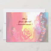 SAPHO, helderrood geel groen Aankondiging (Voorkant)