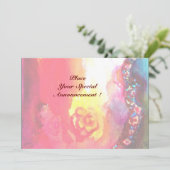 SAPHO, helderrood geel groen Aankondiging (Staand voorkant)