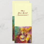 SAPHO, helderrood geel groen Kaart (Voorkant / Achterkant)