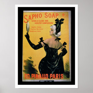 'Sapho Soap - Biedt een duidelijke en gezonde aanv Poster