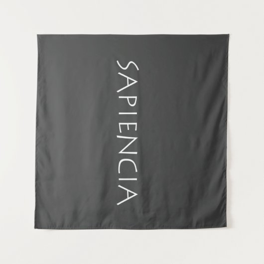 Sapiencia Wandkleed (Voorkant (horizontaal))