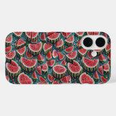 Sapig watermeloenpatroon ontwerp 1 Case-Mate iPhone case (Achterkant (horizontaal))